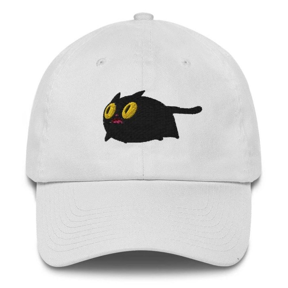 WEFLAPS COMICS SCARRED CAT- DAD HAT Unisex 🔥NEW🔥